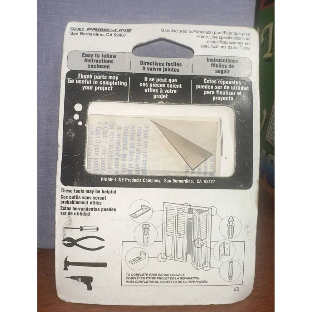Prime Line Window And Door Bifold Door Top-Roller Replacement Hardware N-6611